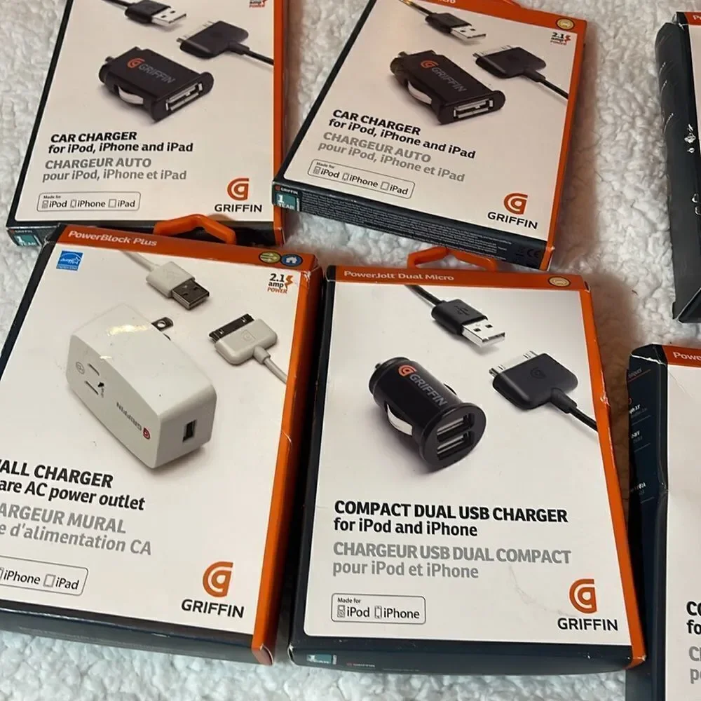iPhone charger bundle NEW